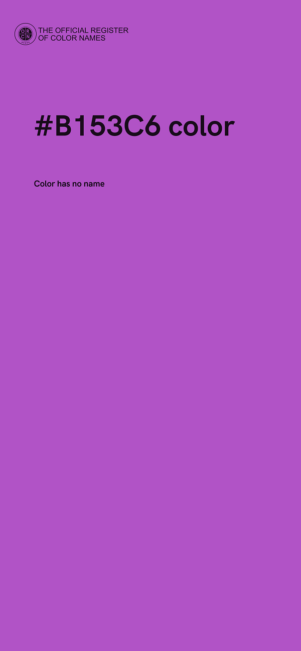 #B153C6 color image