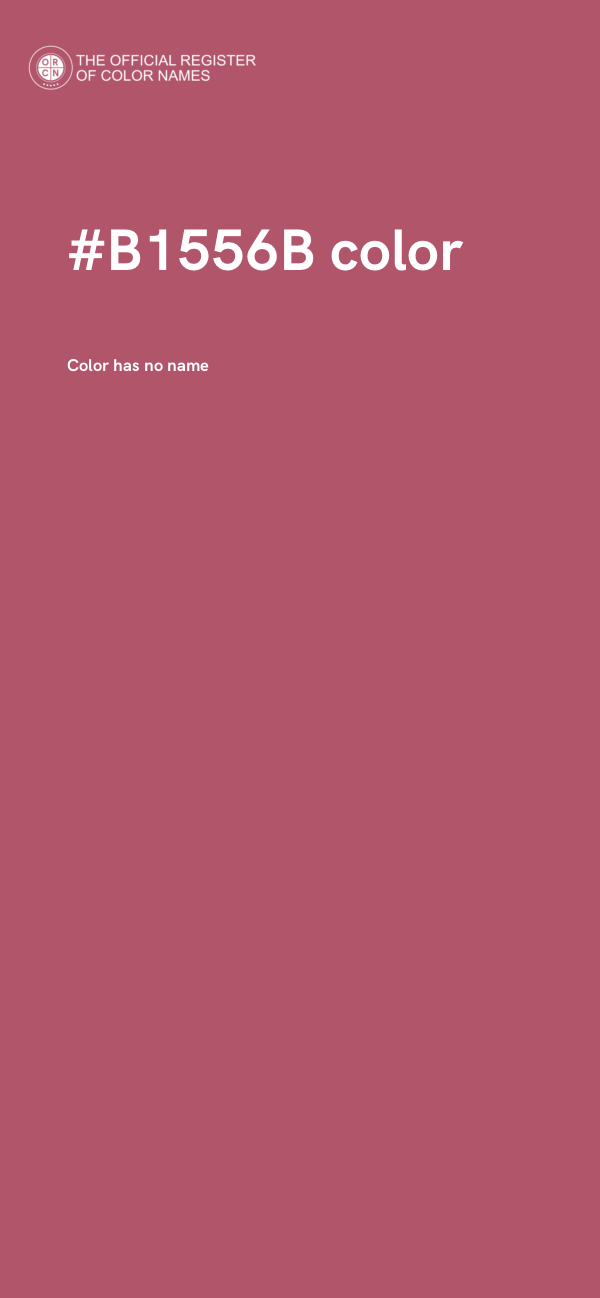 #B1556B color image