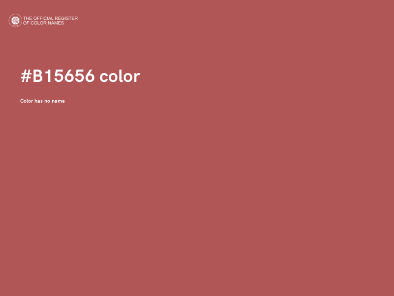 #B15656 color image