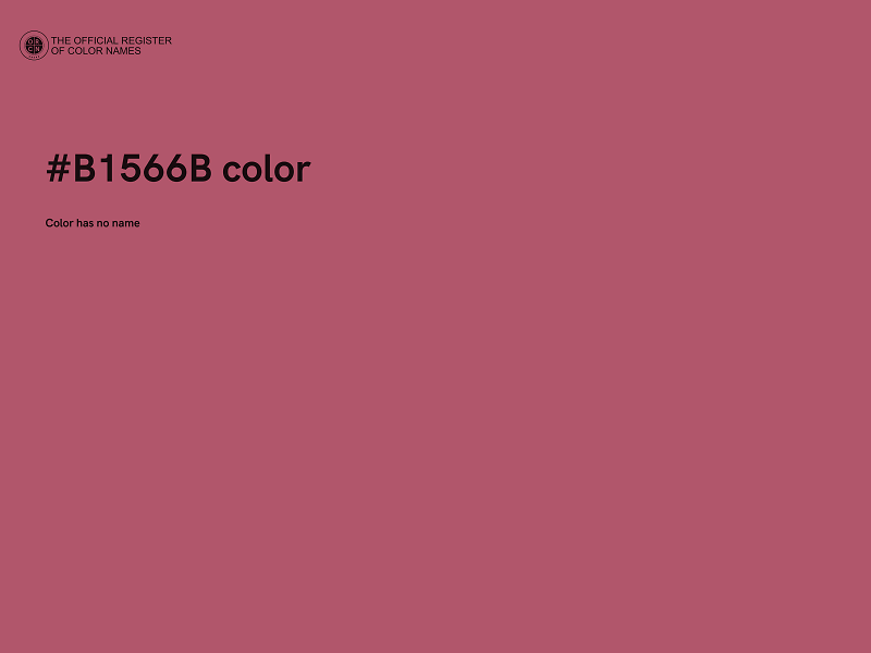 #B1566B color image