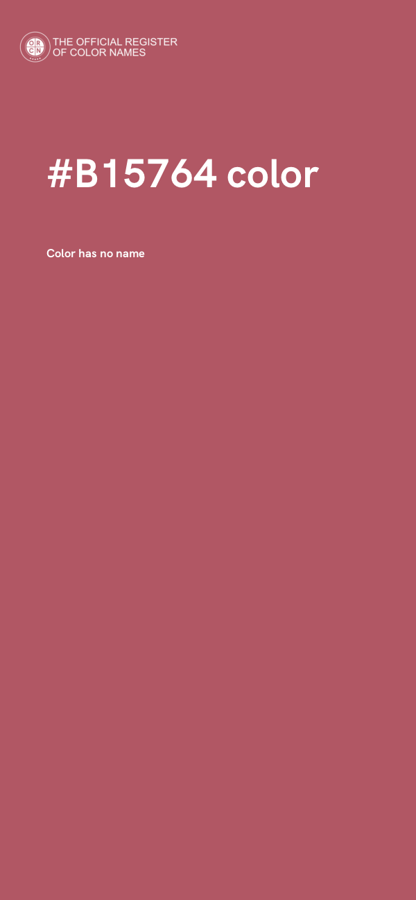 #B15764 color image