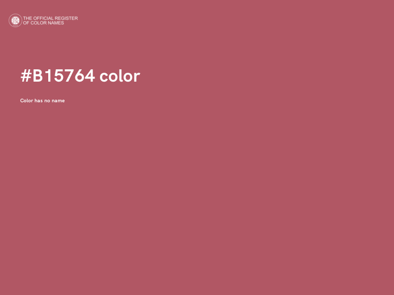 #B15764 color image