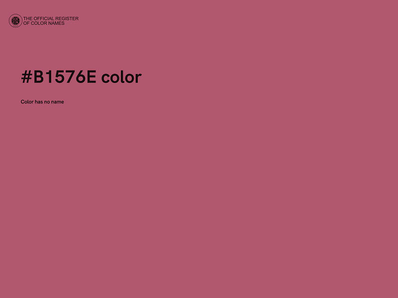 #B1576E color image