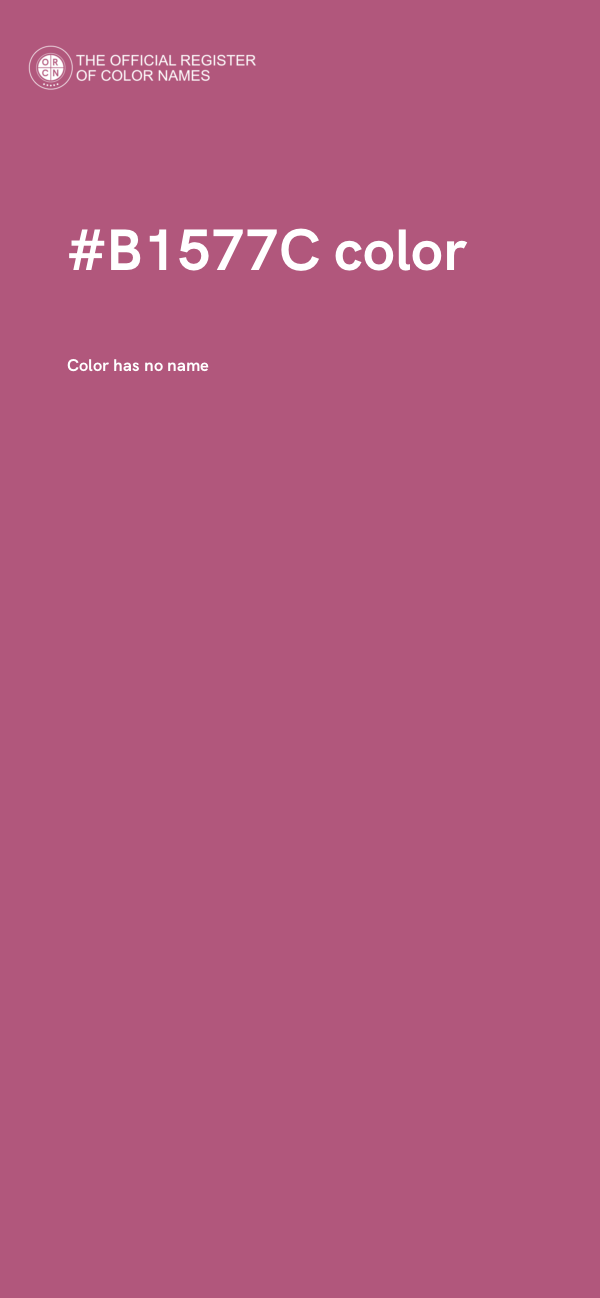 #B1577C color image