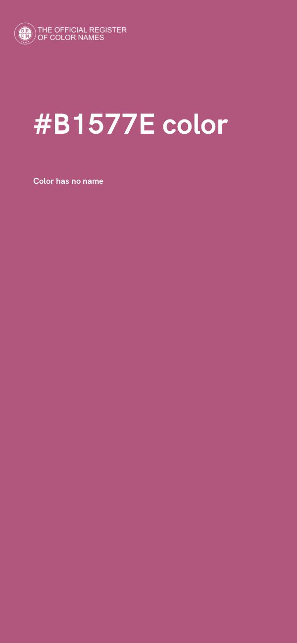 #B1577E color image