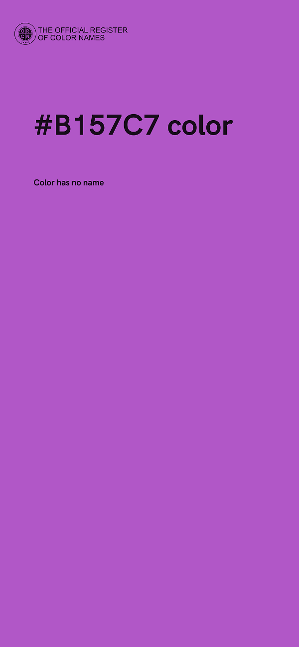 #B157C7 color image