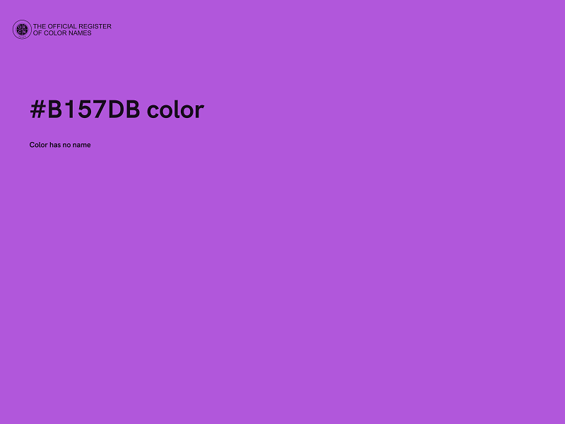 #B157DB color image