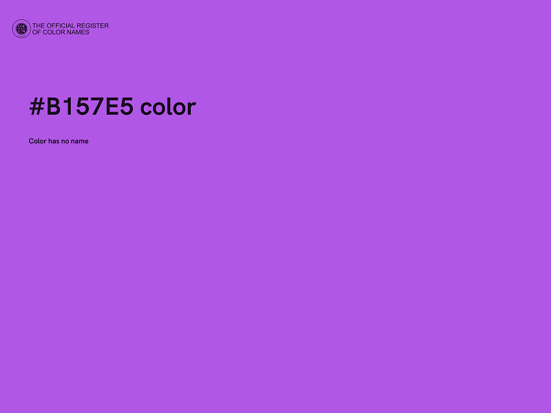 #B157E5 color image