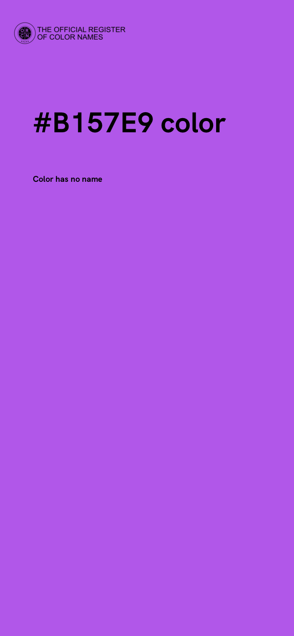 #B157E9 color image