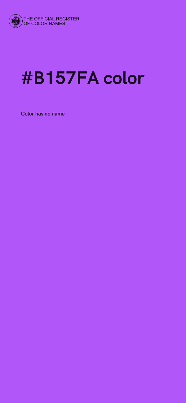 #B157FA color image