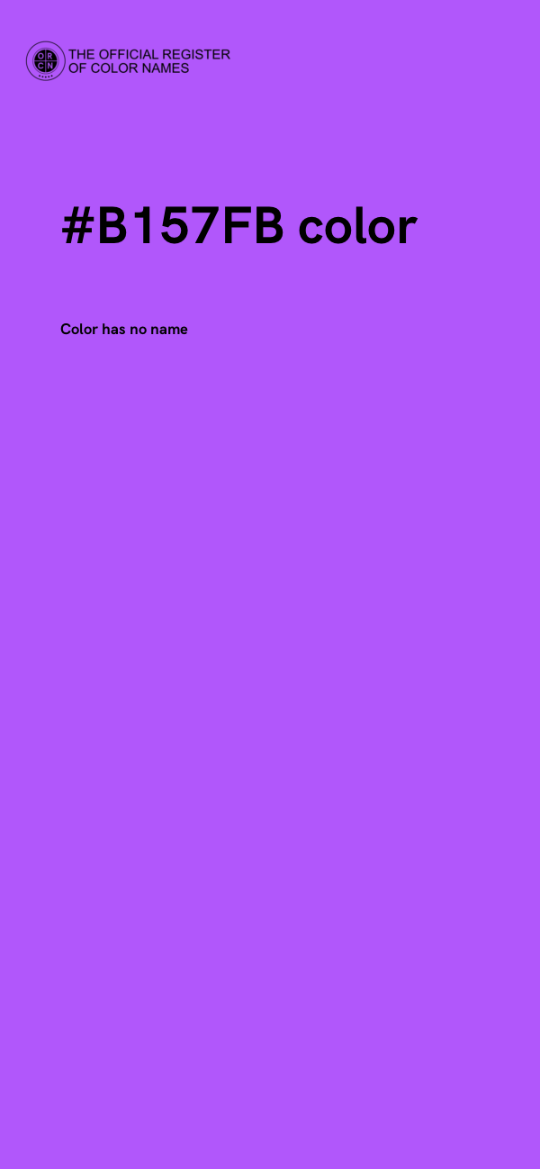 #B157FB color image