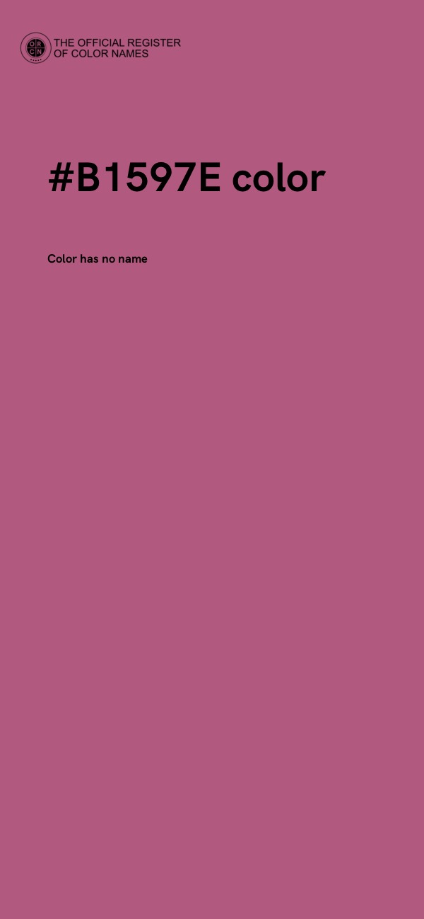 #B1597E color image