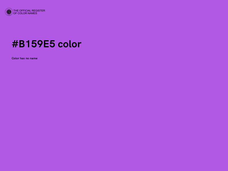 #B159E5 color image