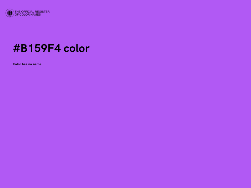 #B159F4 color image