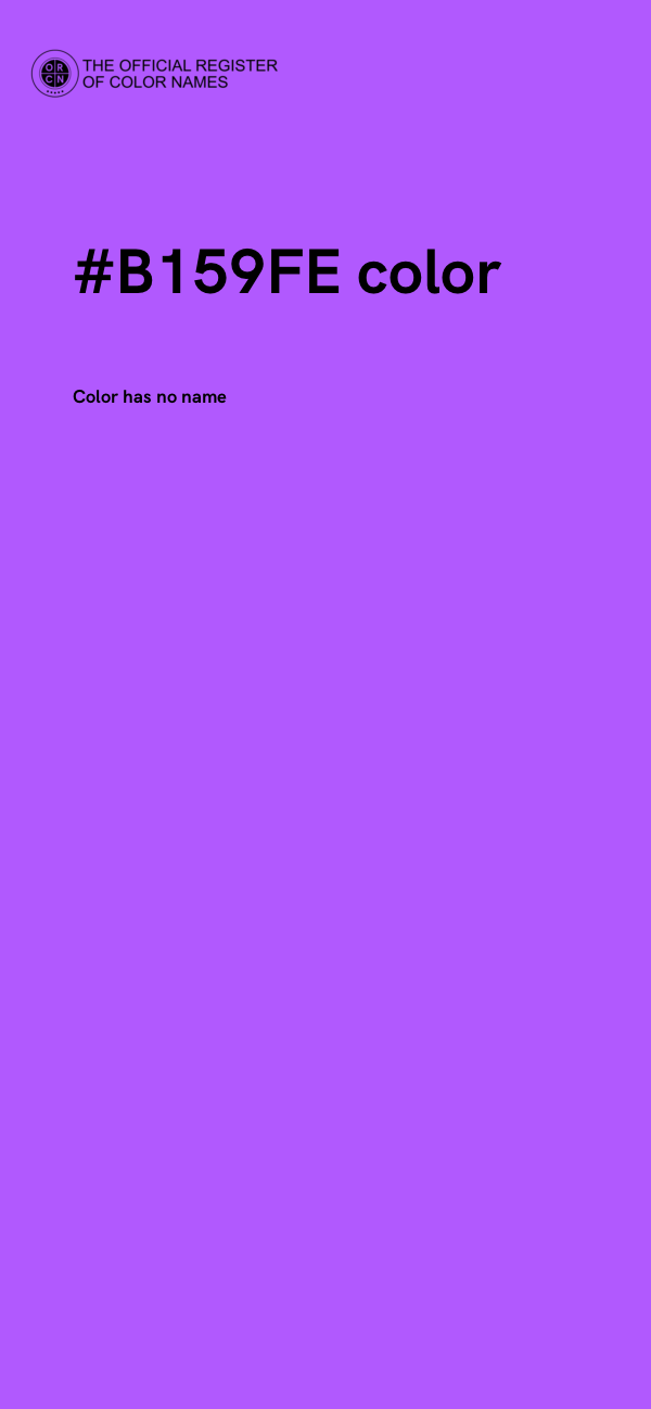 #B159FE color image