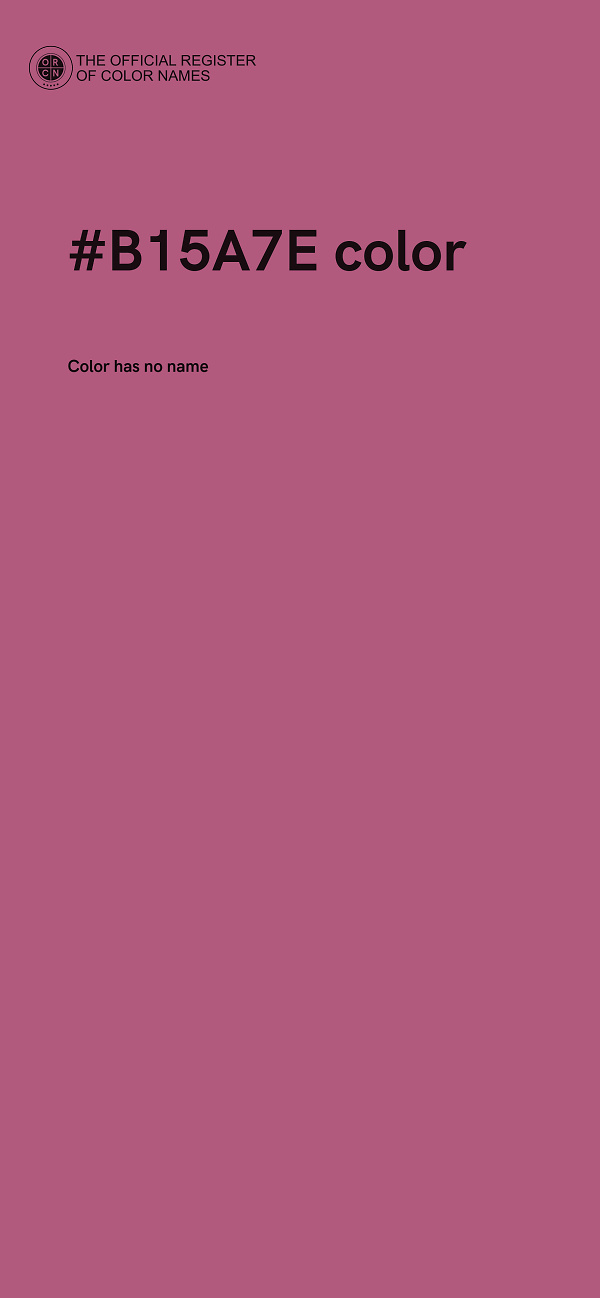 #B15A7E color image
