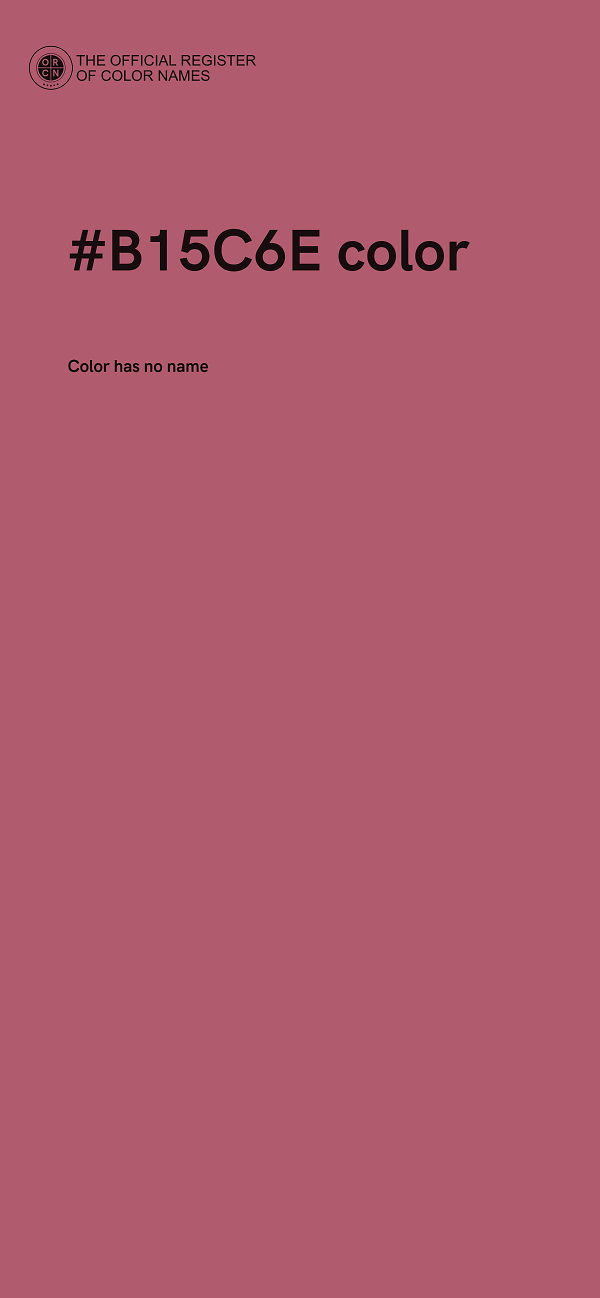 #B15C6E color image