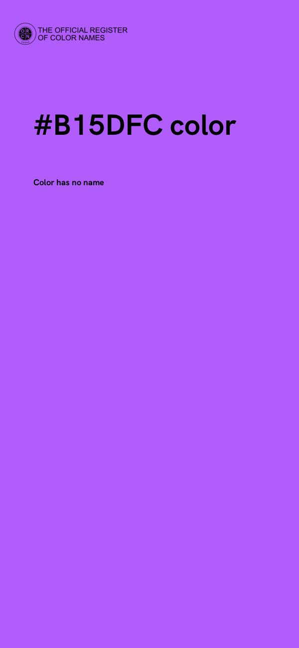 #B15DFC color image