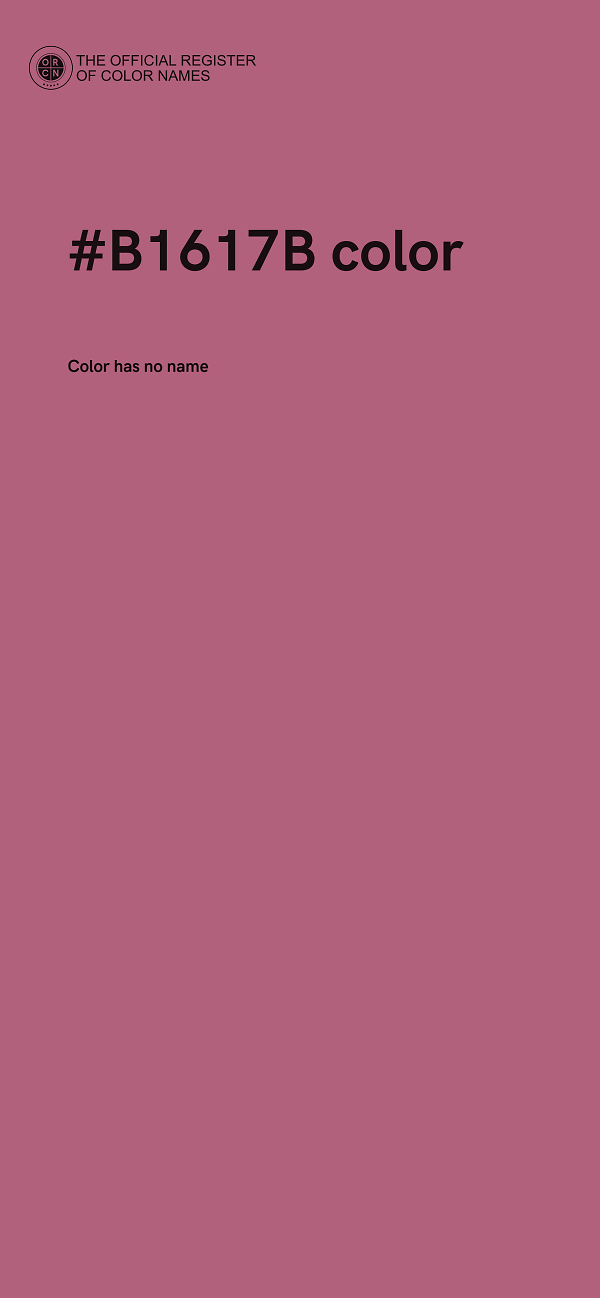 #B1617B color image