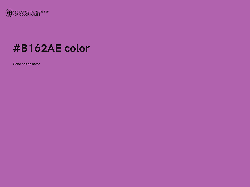 #B162AE color image