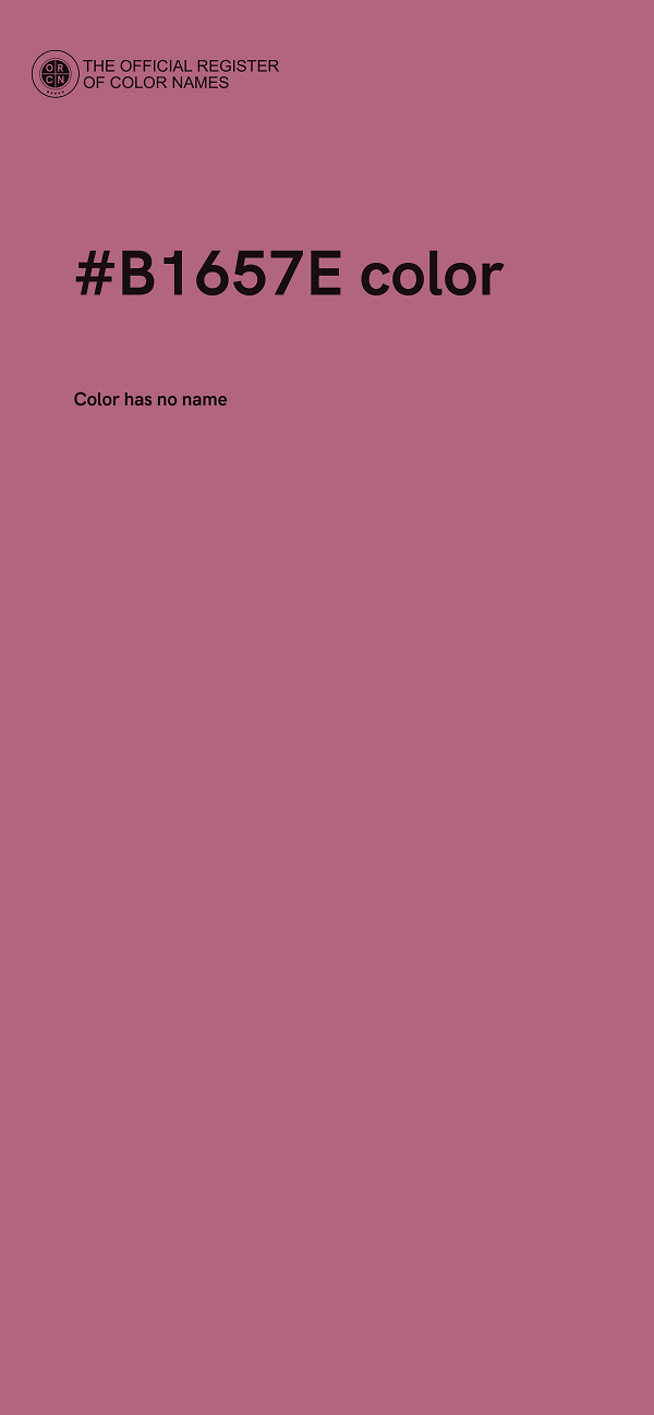 #B1657E color image