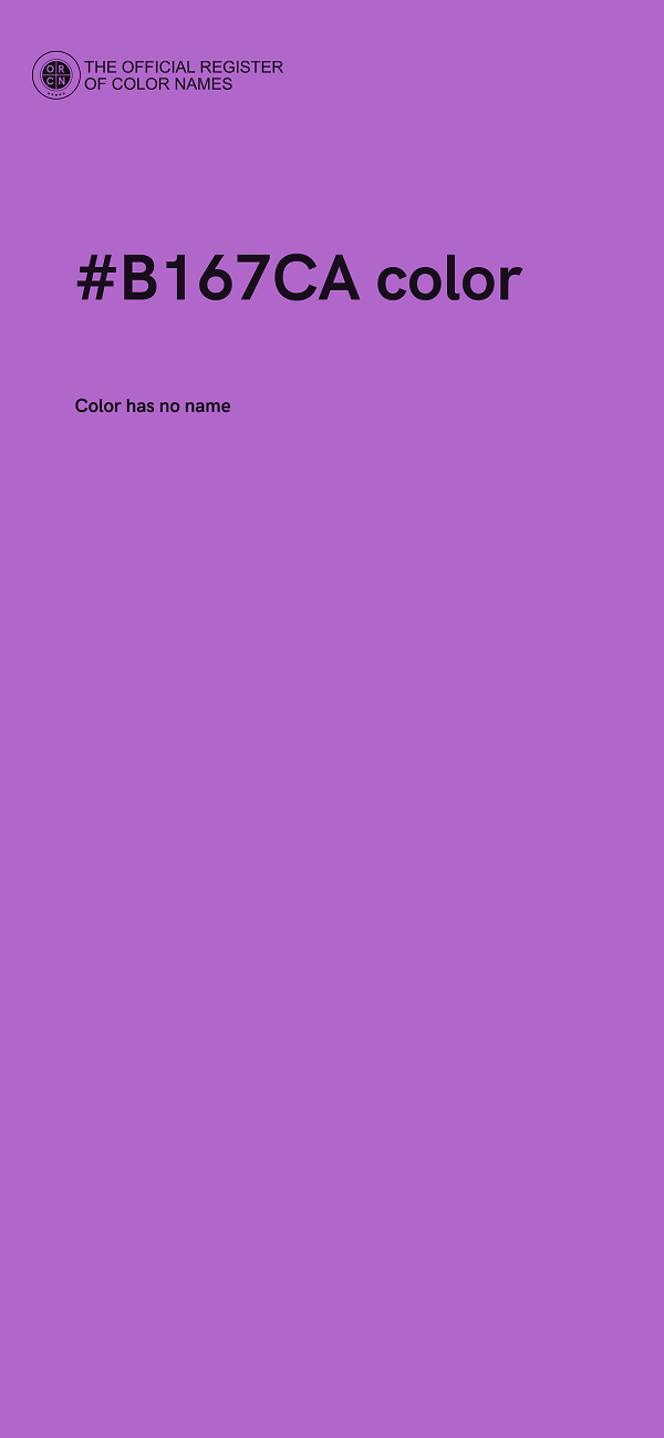 #B167CA color image