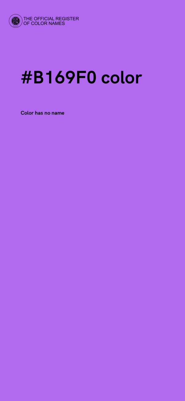 #B169F0 color image