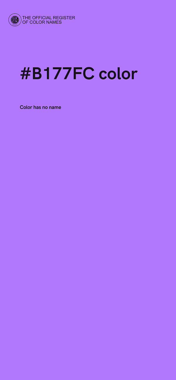 #B177FC color image
