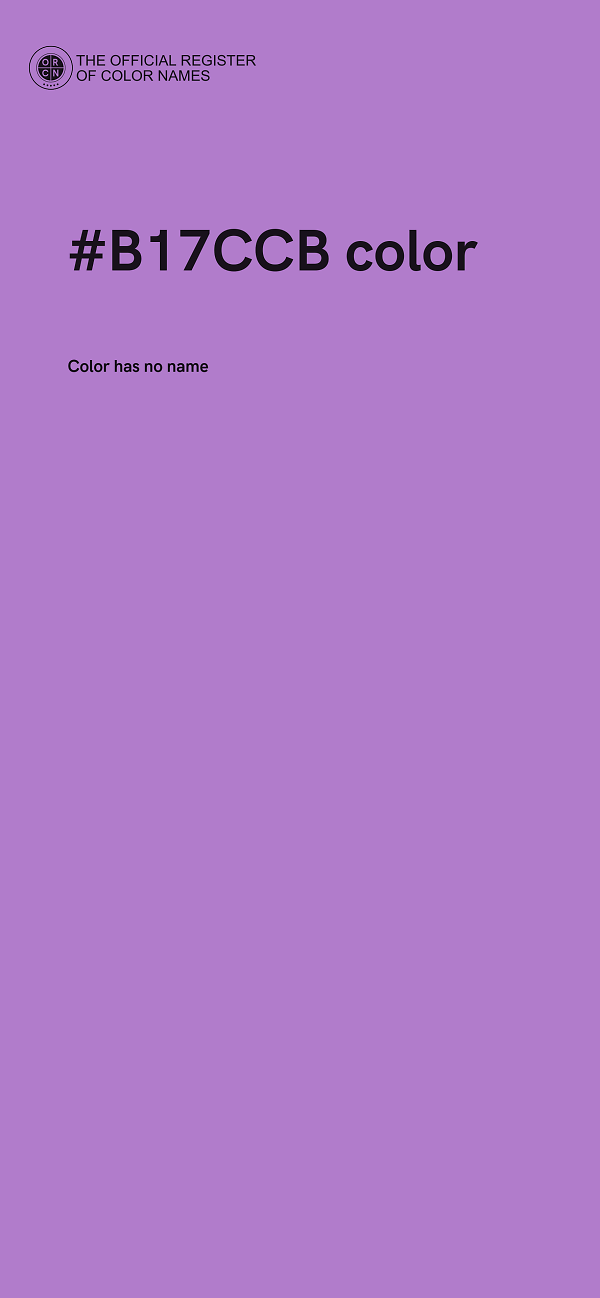 #B17CCB color image