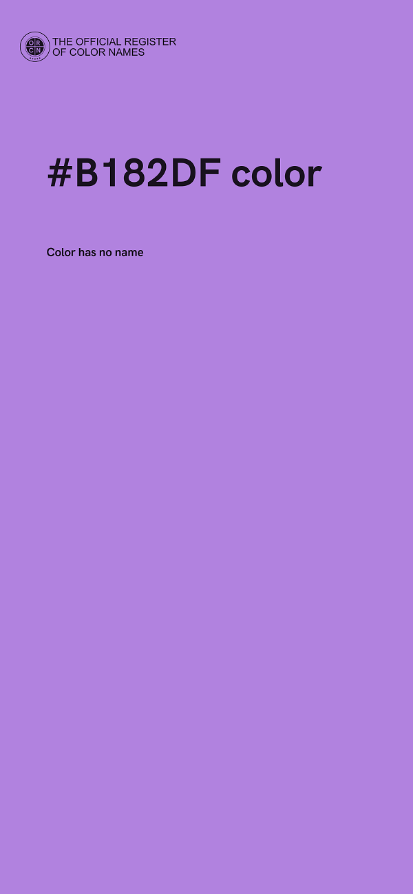 #B182DF color image