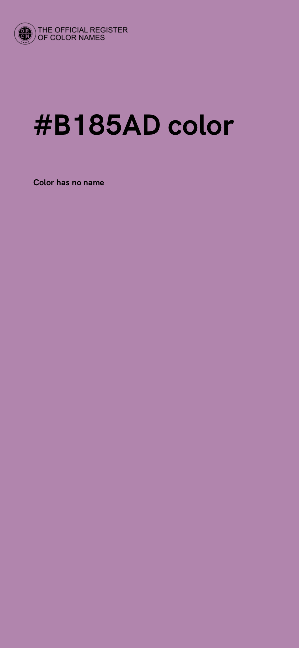 #B185AD color image