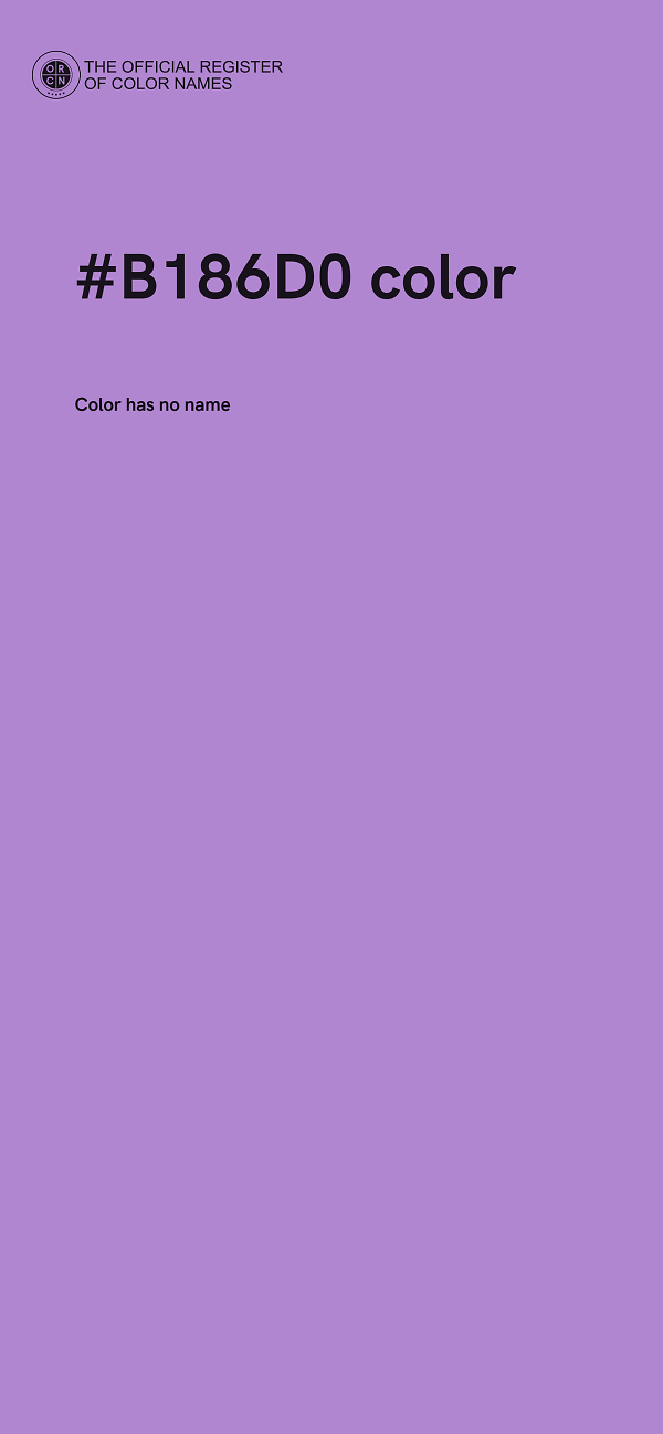 #B186D0 color image