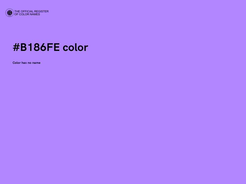 #B186FE color image