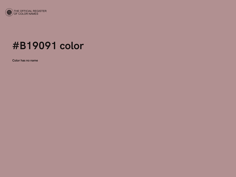 #B19091 color image