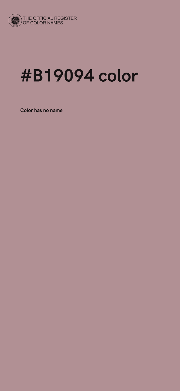 #B19094 color image
