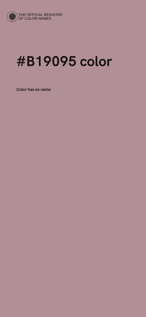 #B19095 color image