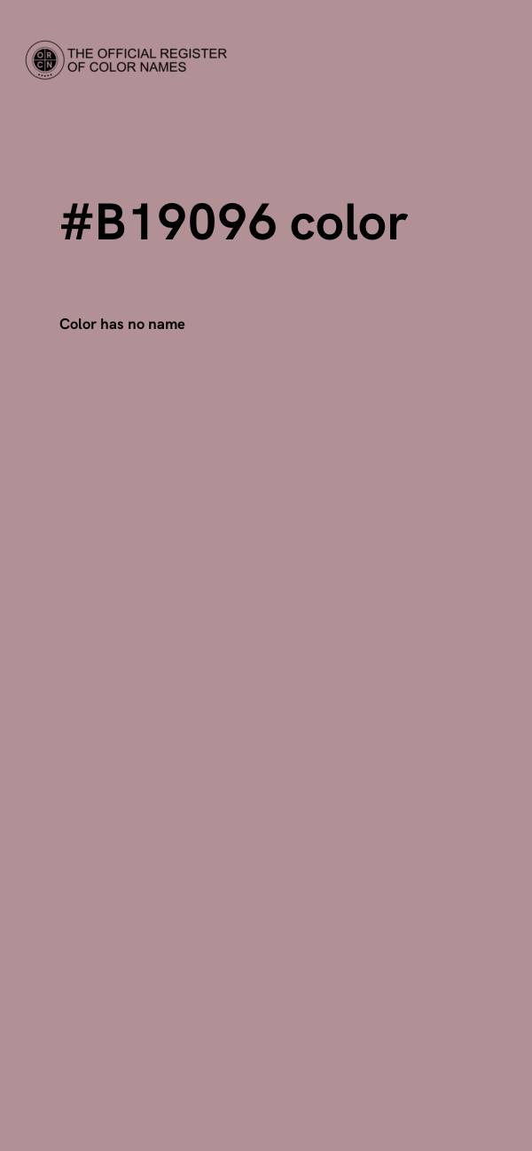 #B19096 color image