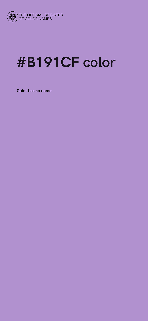 #B191CF color image