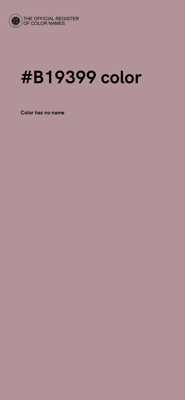 #B19399 color image