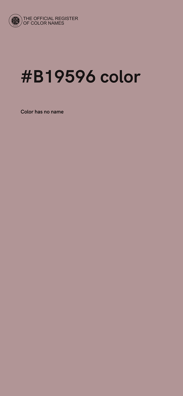 #B19596 color image