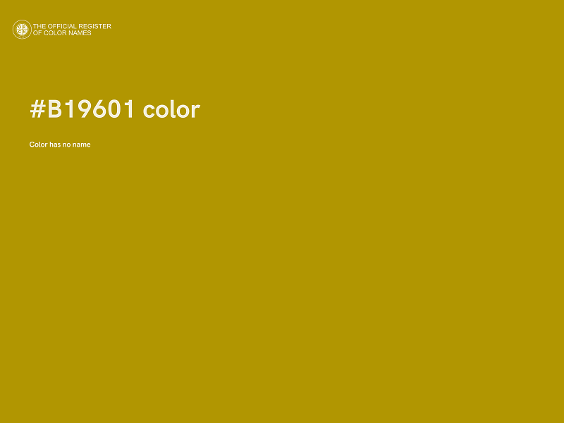 #B19601 color image