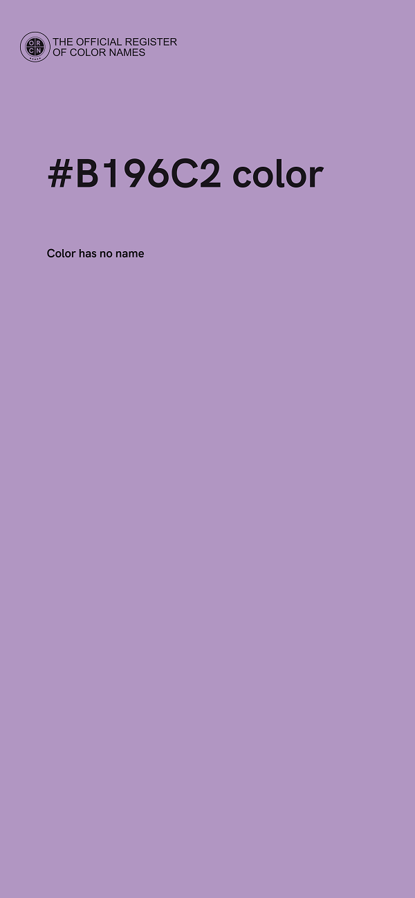#B196C2 color image