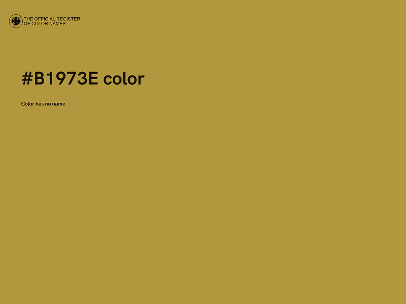 #B1973E color image