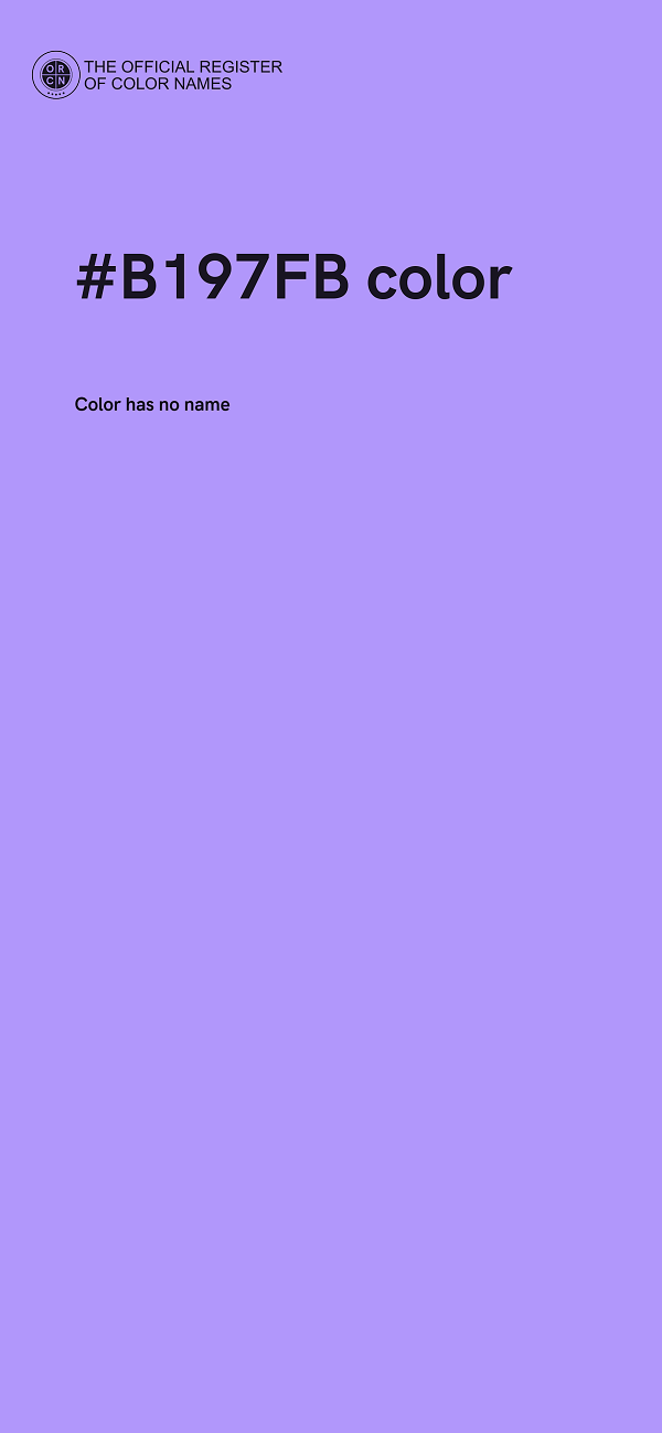 #B197FB color image