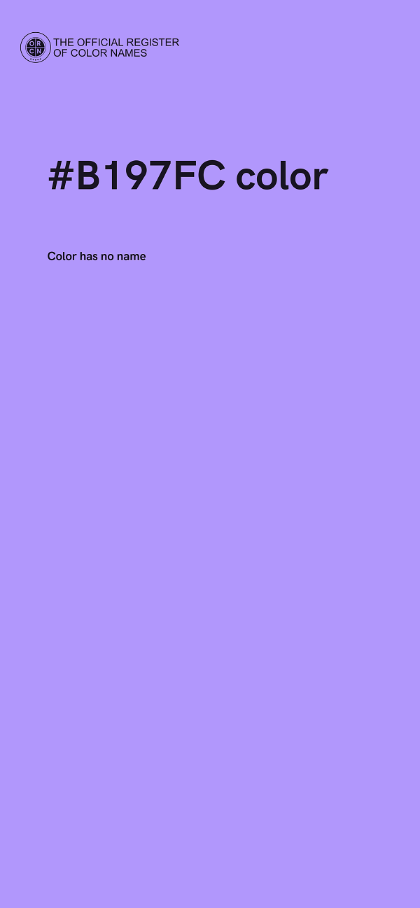 #B197FC color image