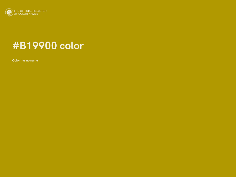 #B19900 color image