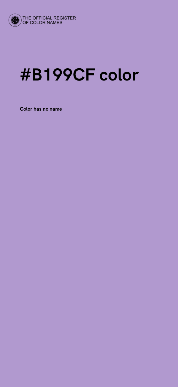 #B199CF color image