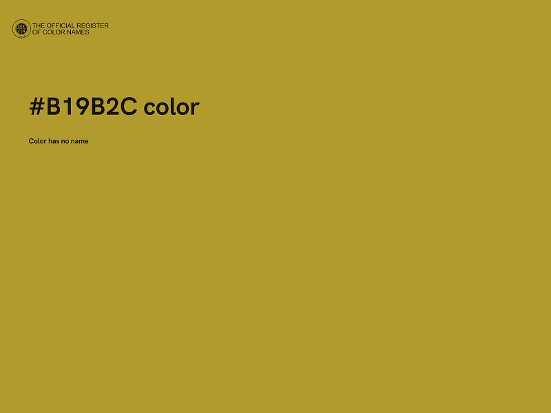 #B19B2C color image