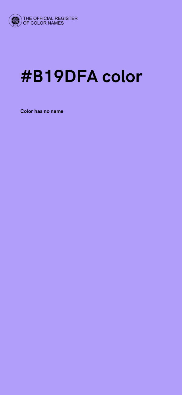 #B19DFA color image
