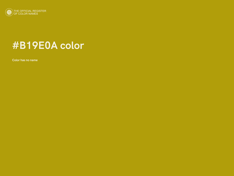 #B19E0A color image